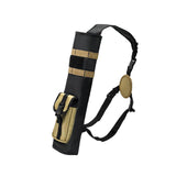 Maxbell Quiver Bag Multiuse Wear Resistant Storage Bag Arrow Bag for Outdoor Hunting Khaki