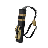 Maxbell Quiver Bag Multiuse Wear Resistant Storage Bag Arrow Bag for Outdoor Hunting Khaki