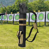 Maxbell Quiver Bag Multiuse Wear Resistant Storage Bag Arrow Bag for Outdoor Hunting Khaki