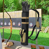 Maxbell Quiver Bag Multiuse Wear Resistant Storage Bag Arrow Bag for Outdoor Hunting Khaki
