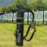 Maxbell Quiver Bag Multiuse Wear Resistant Storage Bag Arrow Bag for Outdoor Hunting Green