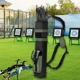 Maxbell Quiver Bag Multiuse Wear Resistant Storage Bag Arrow Bag for Outdoor Hunting Green