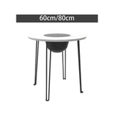 Maxbell Folding Barbecue Table Camping Fire Pit Table for Patio Home Garden Barbecue 70cmx60cm