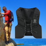 Maxbell Hydration Vest 12L Capacity for Hiking Trekking Mountain Climbing Black