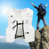 Maxbell Hydration Vest 12L Capacity for Hiking Trekking Mountain Climbing White