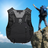 Maxbell Hydration Vest Sport Bag Adjustable for Men Women for Jogging Cycling Biking Black