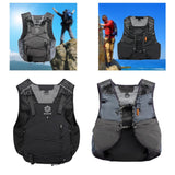Maxbell Hydration Vest Sport Bag Adjustable for Men Women for Jogging Cycling Biking Black