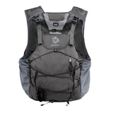 Maxbell Hydration Vest Sport Bag Adjustable for Men Women for Jogging Cycling Biking Grey