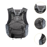 Maxbell Hydration Vest Sport Bag Adjustable for Men Women for Jogging Cycling Biking Grey