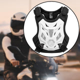 Maxbell Motocross Chest Protector Portable Multiuse for Cycling Motorcycle Road Bike White
