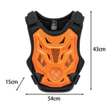 Maxbell Motocross Chest Protector Portable Multiuse for Cycling Motorcycle Road Bike Orange