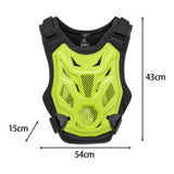 Maxbell Motocross Chest Protector Portable Multiuse for Cycling Motorcycle Road Bike Green