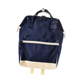 Maxbell Backpack for Women Men Trendy Travel Daypack for Hiking Backpacking Shopping Navy Blue