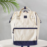 Maxbell Backpack for Women Men Trendy Travel Daypack for Hiking Backpacking Shopping White