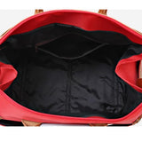 Maxbell Rolling Duffle Bag Large Capacity Suitcase for Beach Business Trip Traveling Red