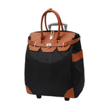 Maxbell Rolling Duffle Bag Large Capacity Suitcase for Beach Business Trip Traveling Black