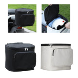 Maxbell Motor Hanging Storage Bag Motor Backrest Hanging Bag for Cycling Small Tools Black