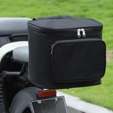 Maxbell Motor Hanging Storage Bag Motor Backrest Hanging Bag for Cycling Small Tools Black
