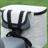 Maxbell Motor Hanging Storage Bag Motor Backrest Hanging Bag for Cycling Small Tools White