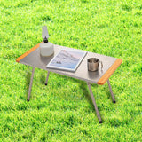 Maxbell Folding Table Tear Resistant Sturdy Stainless Steel for Outdoor Family Party