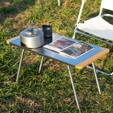 Maxbell Folding Table Tear Resistant Sturdy Stainless Steel for Outdoor Family Party