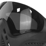 Maxbell Outdoor PC Mask Accessories Face Shield for Halloween Cycling Outdoor Sports black gray