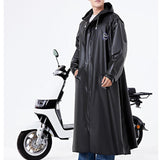 Maxbell Hooded Rain Poncho Long Sleeve for Men Rain Coat for Riding Climbing Fishing