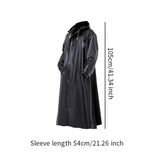 Maxbell Hooded Rain Poncho Long Sleeve for Men Rain Coat for Riding Climbing Fishing