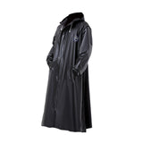 Maxbell Hooded Rain Poncho Long Sleeve for Men Rain Coat for Riding Climbing Fishing