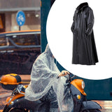 Maxbell Hooded Rain Poncho Long Sleeve for Men Rain Coat for Riding Climbing Fishing