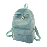 Maxbell School Backpack School Bag Casual Zipper Travel Bag for Travel Camping Party Light Green