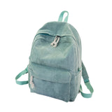 Maxbell School Backpack School Bag Casual Zipper Travel Bag for Travel Camping Party Light Green