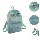 Maxbell School Backpack School Bag Casual Zipper Travel Bag for Travel Camping Party Light Green