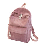 Maxbell School Backpack School Bag Casual Zipper Travel Bag for Travel Camping Party Pink