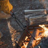 Maxbell Campfire Tongs 55cm Fire Pits Tools Firewood Tongs for Camping Cooking Grill