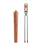 Maxbell Campfire Tongs 55cm Fire Pits Tools Firewood Tongs for Camping Cooking Grill