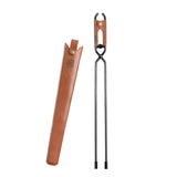 Maxbell Campfire Tongs 55cm Fire Pits Tools Firewood Tongs for Camping Cooking Grill