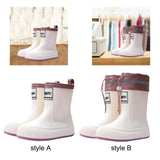 Maxbell Rain Boots Multipurpose Compact Anti-slip Footwear for Garden Camping Adults Standard