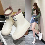 Maxbell Rain Boots Multipurpose Compact Anti-slip Footwear for Garden Camping Adults Standard