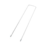 Maxbell Bike Front Basket Fixed Holder Sturdy Metal for Biking Cycling Road Bicycles 38 cm
