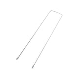 Maxbell Bike Front Basket Fixed Holder Sturdy Metal for Biking Cycling Road Bicycles 38 cm