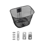 Maxbell Bicycle Basket Portable Front Handlebar Basket for Commuting Hiking Shopping 34x26x25 cm