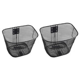 Maxbell Bicycle Basket Portable Front Handlebar Basket for Commuting Hiking Shopping 34x26x25 cm