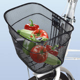 Maxbell Bicycle Basket Portable Front Handlebar Basket for Commuting Hiking Shopping 31x23.5x21 cm