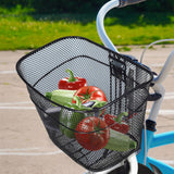 Maxbell Bicycle Basket Portable Front Handlebar Basket for Commuting Hiking Shopping 31x23.5x21 cm