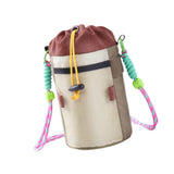 Maxbell Bike Cup Holder Bag Cute Bicycle Water Bottle Bag for Running Bicycle Hiking Khaki