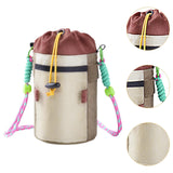 Maxbell Bike Cup Holder Bag Cute Bicycle Water Bottle Bag for Running Bicycle Hiking Khaki