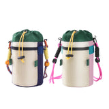 Maxbell Bike Cup Holder Bag Bike Water Bottle Holder for Hiking Trekking Road Biking Green