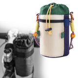 Maxbell Bike Cup Holder Bag Bike Water Bottle Holder for Hiking Trekking Road Biking Green