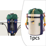 Maxbell Bike Cup Holder Bag Bike Water Bottle Holder for Hiking Trekking Road Biking Green